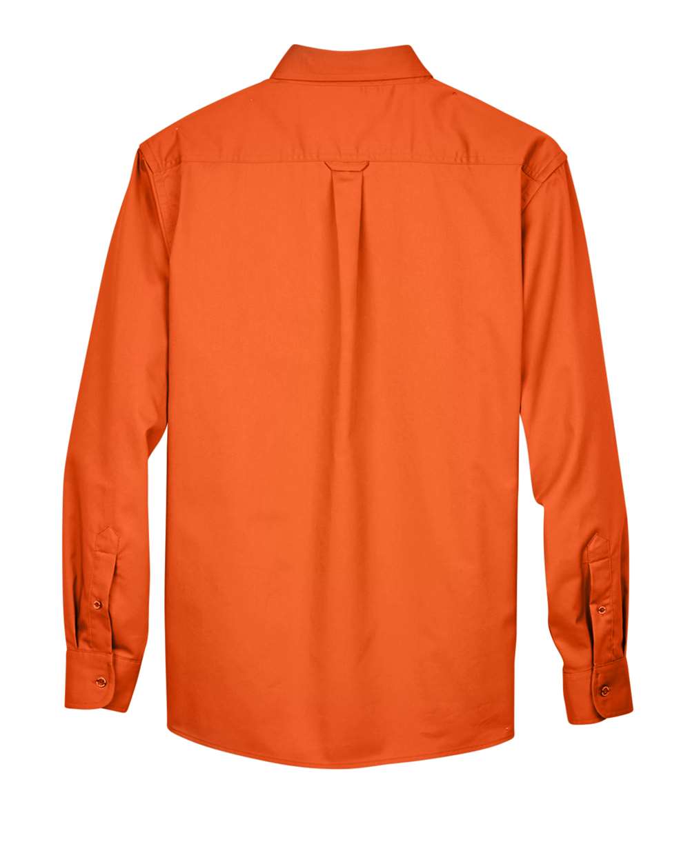 Men's Easy Blend™ Twill Shirt - Back - B236B9662 - Team Orange