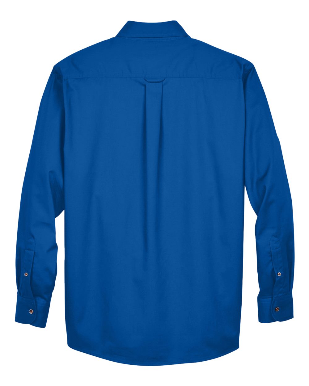 Men's Easy Blend™ Twill Shirt - Back - B236B9752 - French Blue