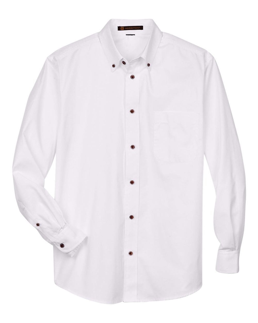 Men's Easy Blend™ Twill Shirt - Front - B236B9003 - White