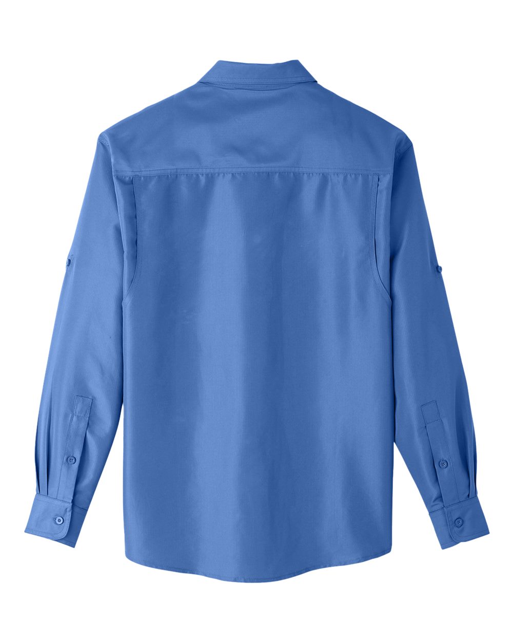 Men's Key West Performance Staff Shirt - Back - B257B9102 - Pool Blue