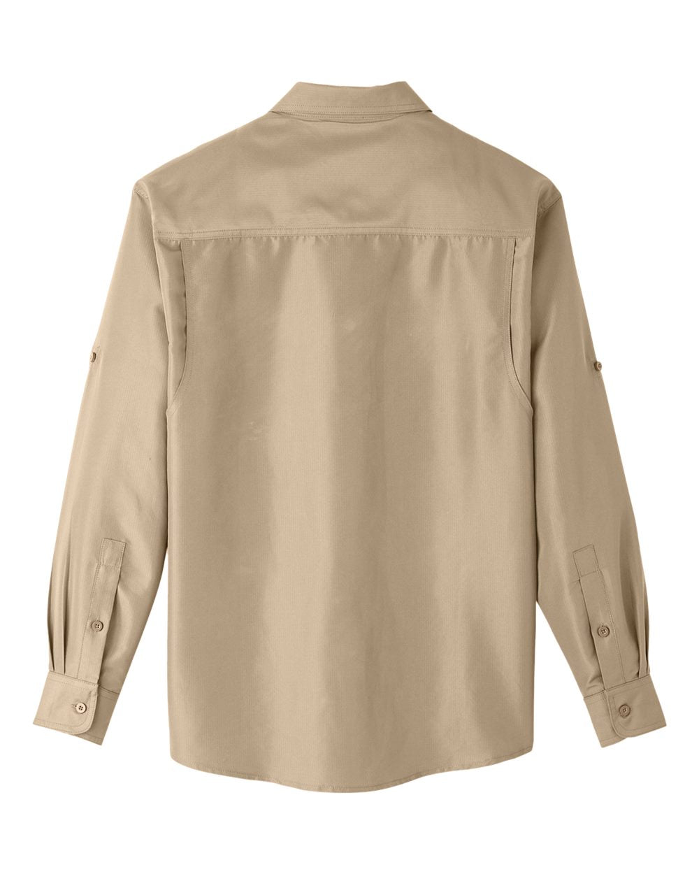 Men's Key West Performance Staff Shirt - Back - B257B9242 - Khaki
