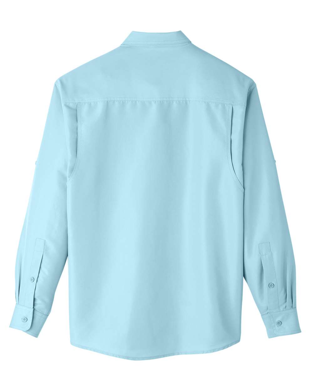 Men's Key West Performance Staff Shirt - Back - B257B9252 - Cloud Blue