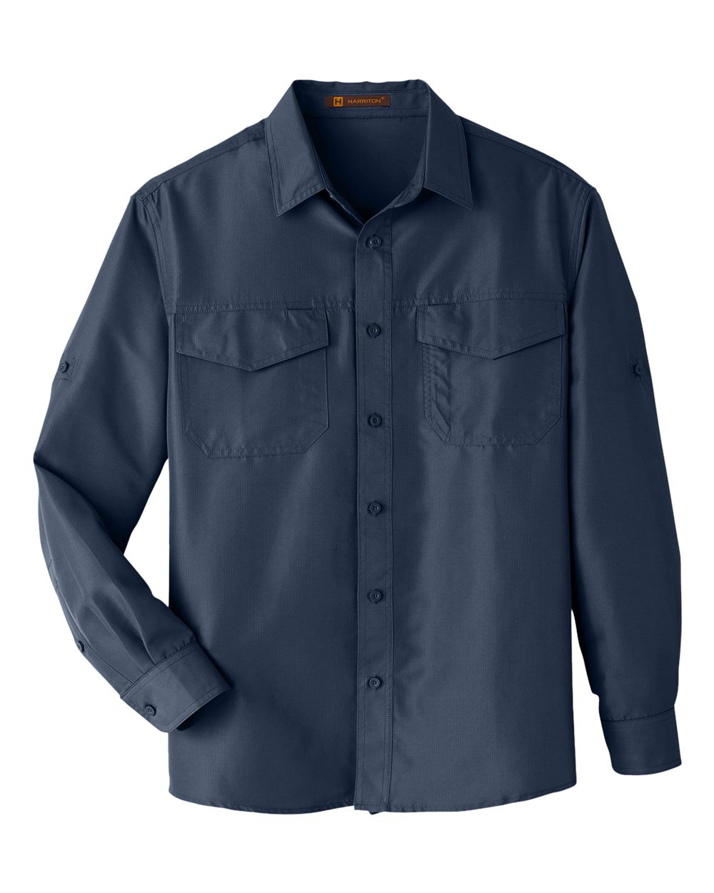 Men's Key West Performance Staff Shirt - Front - B257B9652 - Navy