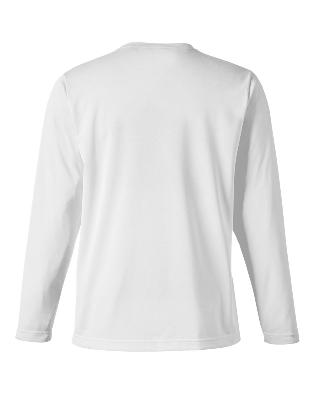 Unisex Charge Snag and Soil Protect Long Sleeve T-Shirt - Back - B189B9002 - White