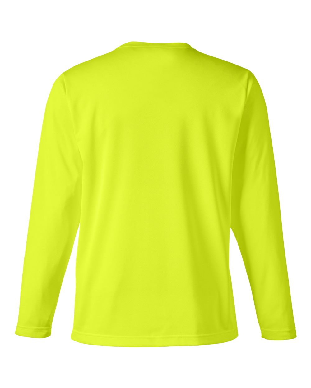 Unisex Charge Snag and Soil Protect Long Sleeve T-Shirt - Back - B189B9122 - Safety Yellow