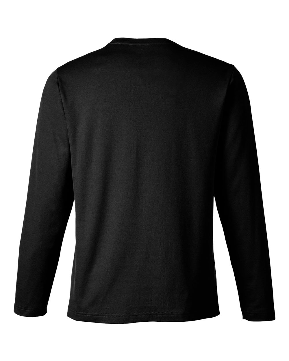 Unisex Charge Snag and Soil Protect Long Sleeve T-Shirt - Back - B189B9502 - Black