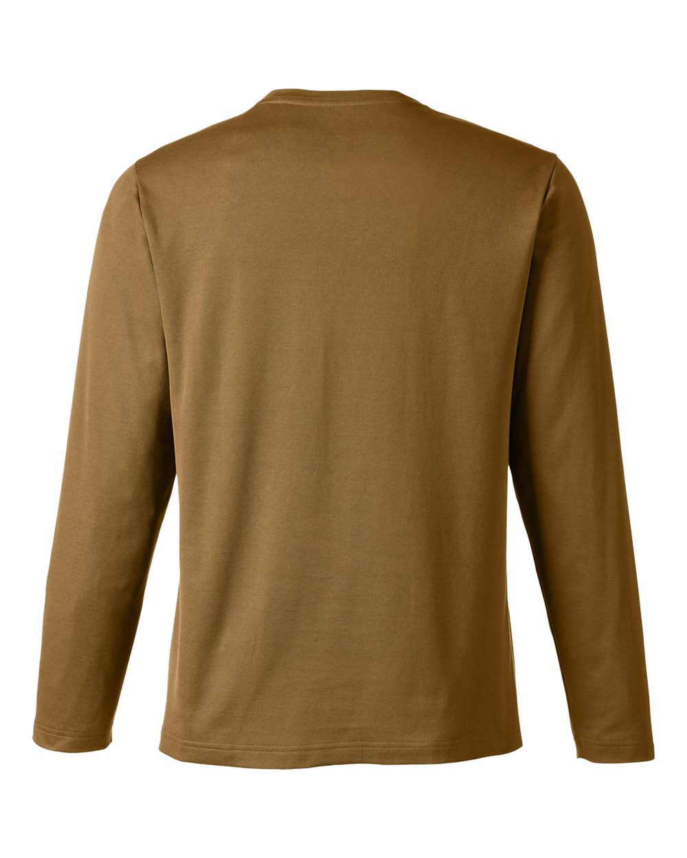 Unisex Charge Snag and Soil Protect Long Sleeve T-Shirt - Back - B189B9602 - Coyote Brown