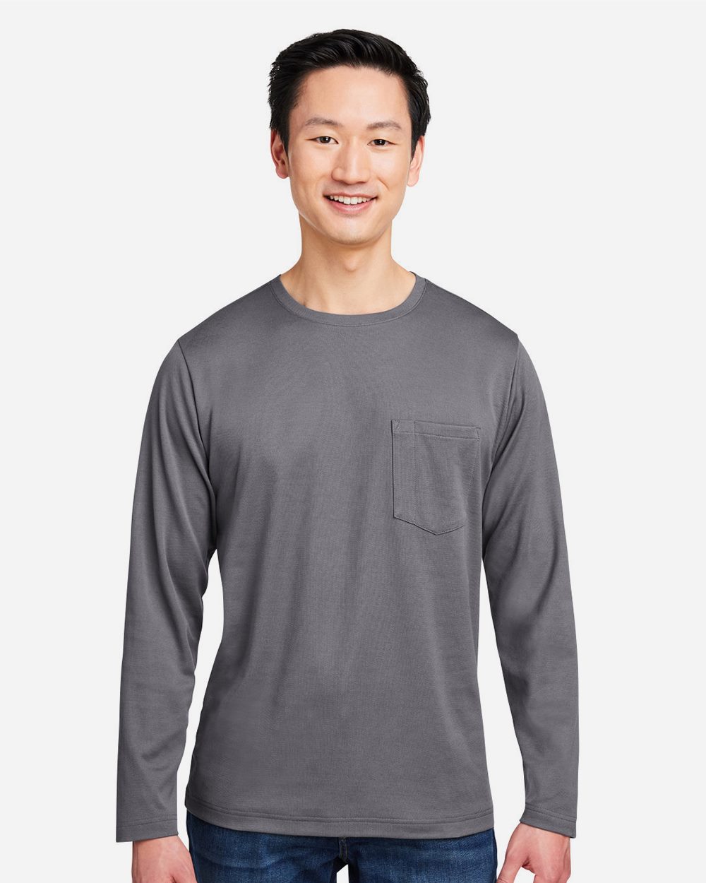 Unisex Charge Snag and Soil Protect Long Sleeve T-Shirt - styleImage