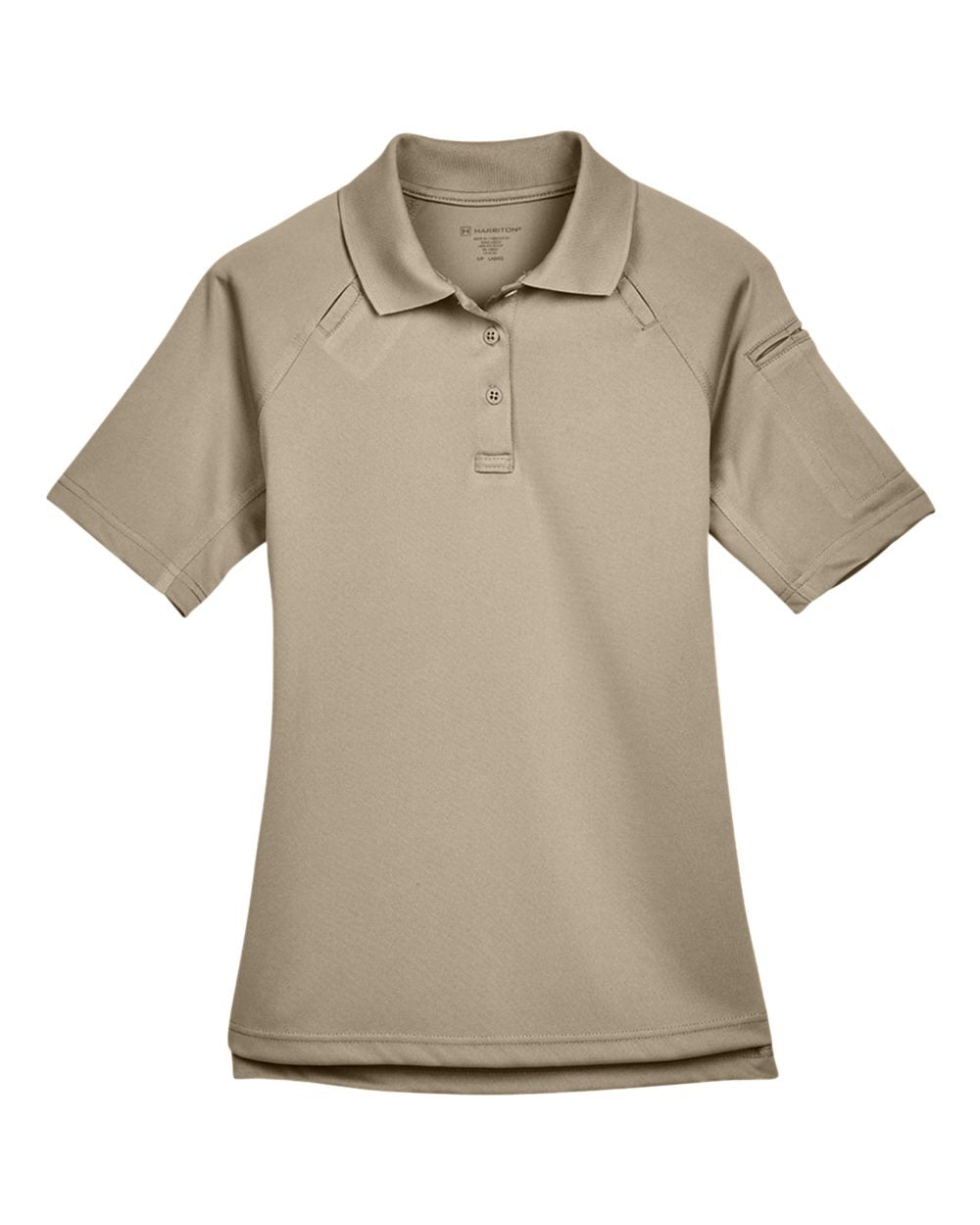 Women's Advantage Tactical Polo - Front - B202B9242 - Desert Khaki
