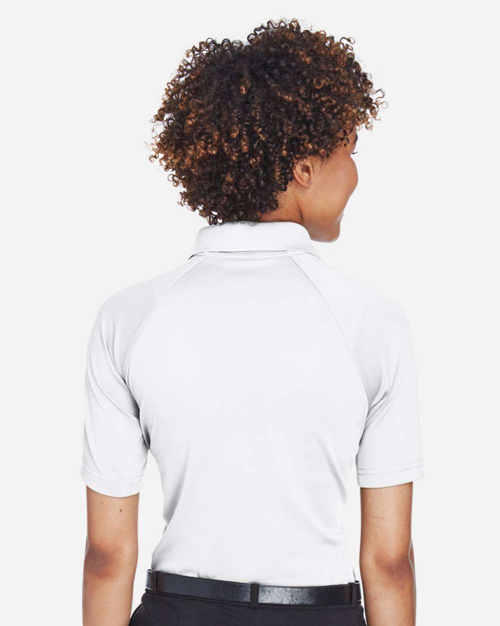 Women's Advantage Tactical Polo - OnModelBack - B202B9002 - White