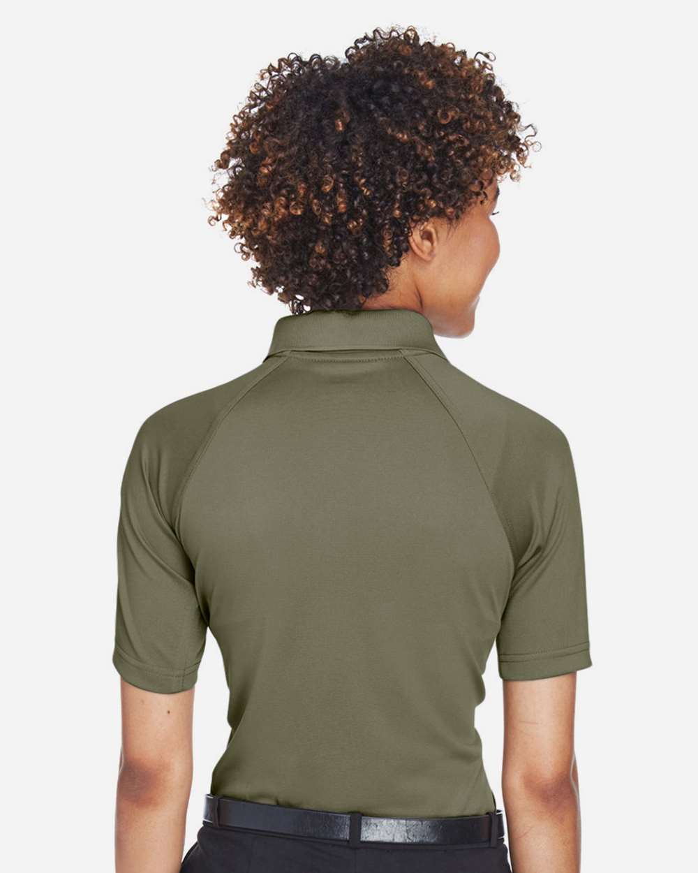 Women's Advantage Tactical Polo - OnModelBack - B202B9172 - Tactical Green