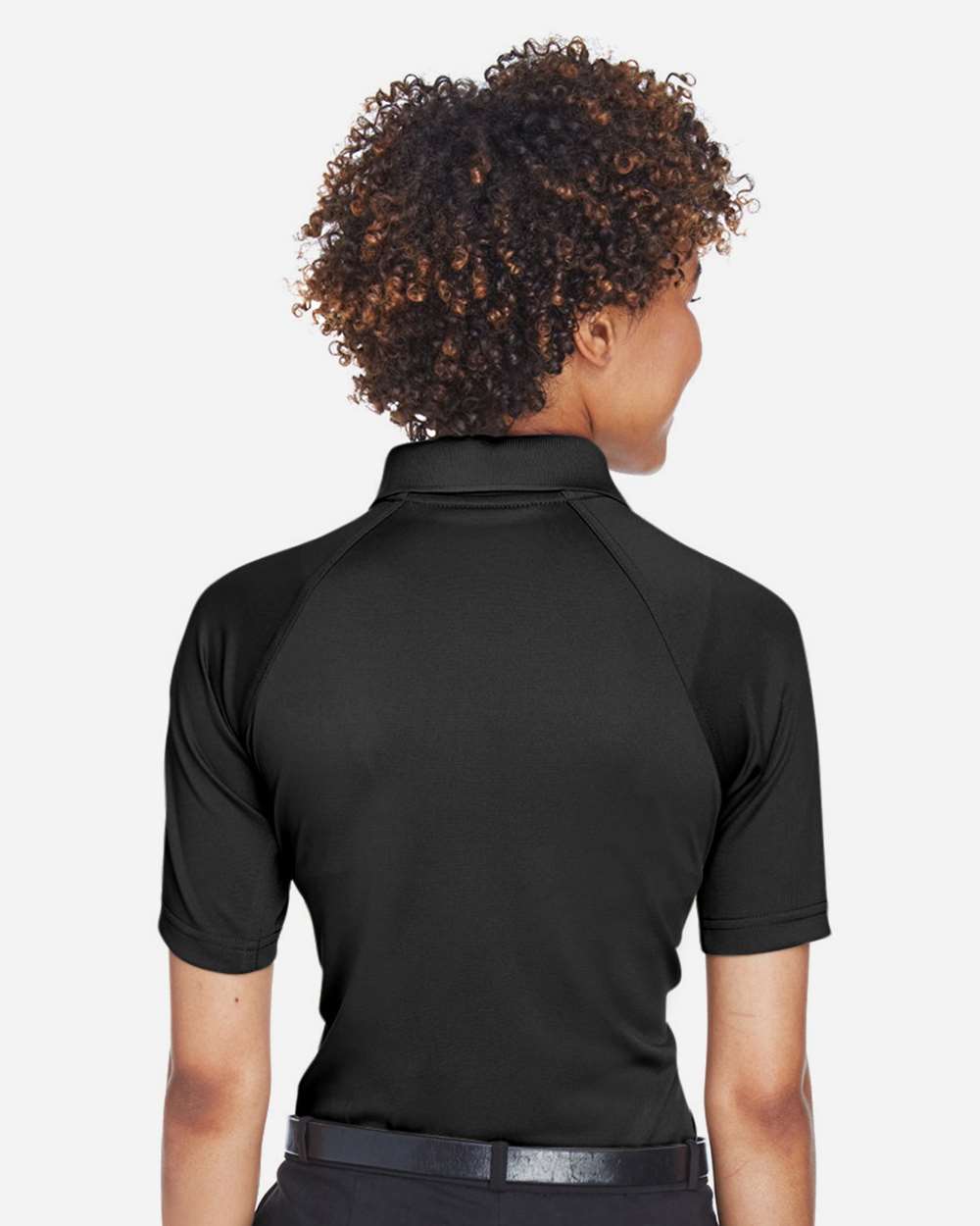 Women's Advantage Tactical Polo - OnModelBack - B202B9502 - Black