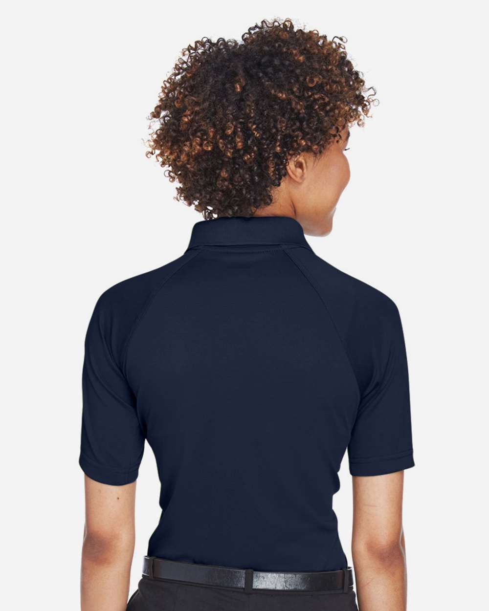 Women's Advantage Tactical Polo - OnModelBack - B202B9652 - Dark Navy