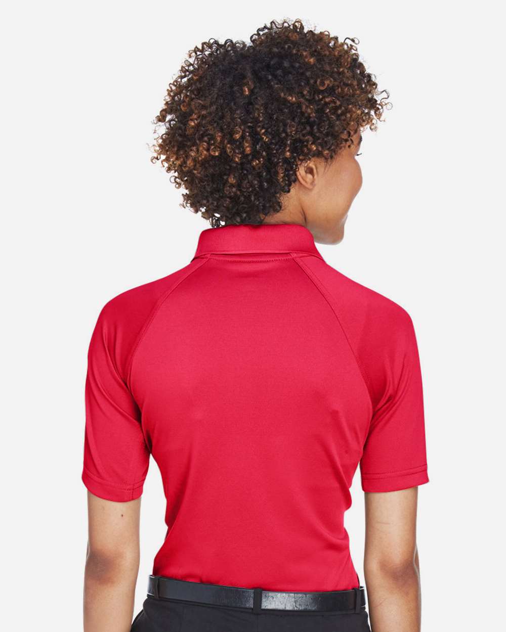 Women's Advantage Tactical Polo - OnModelBack - B202B9702 - Red