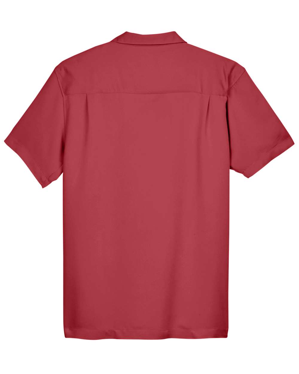 Men's Bahama Cord Camp Shirt - Back - B253B9703 - Tile Red