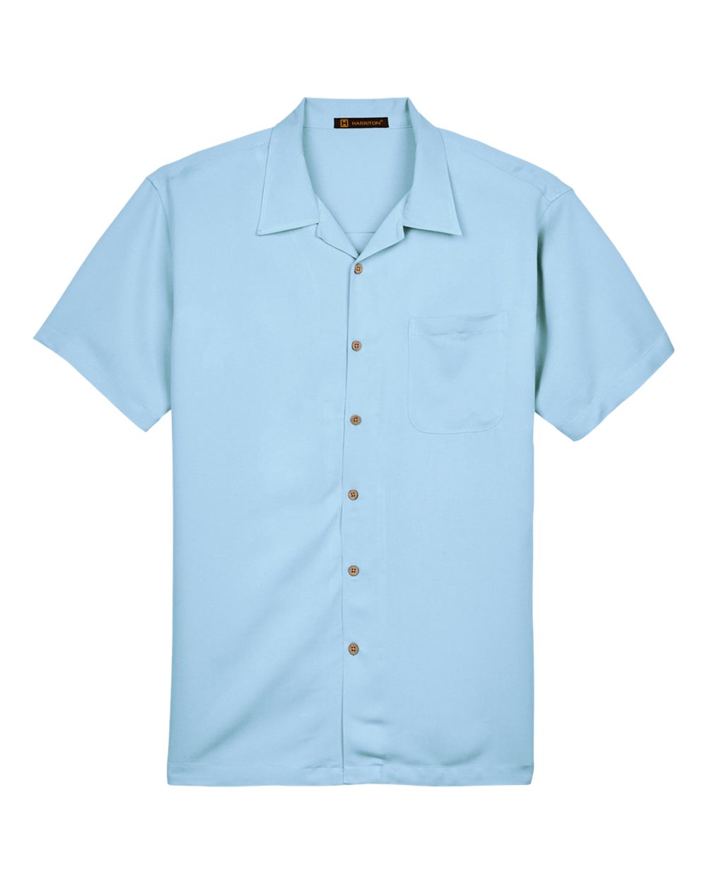 Men's Bahama Cord Camp Shirt - Front - B253B9253 - Cloud Blue