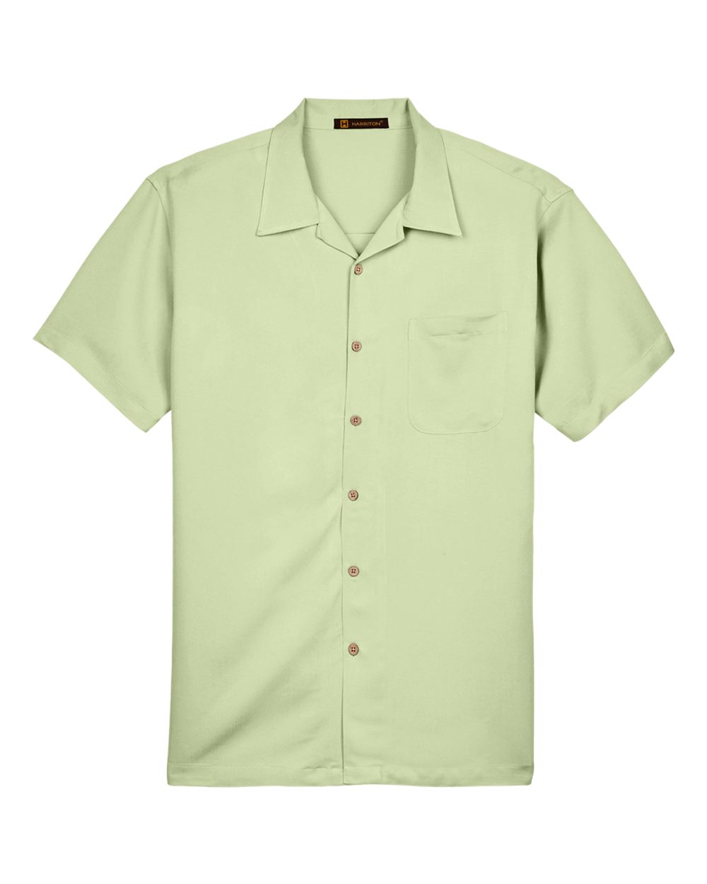 Men's Bahama Cord Camp Shirt - Front - B253B9543 - Green Mist