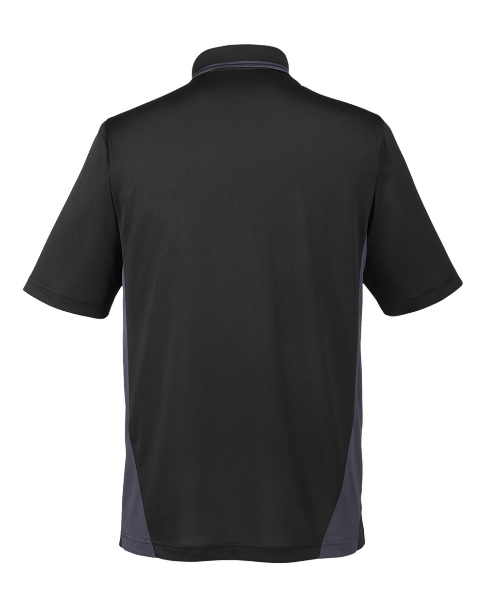 Men's Flash Snag Protection Plus IL Colorblock Polo - Back - B226B9503 - Black/ Dark Charcoal