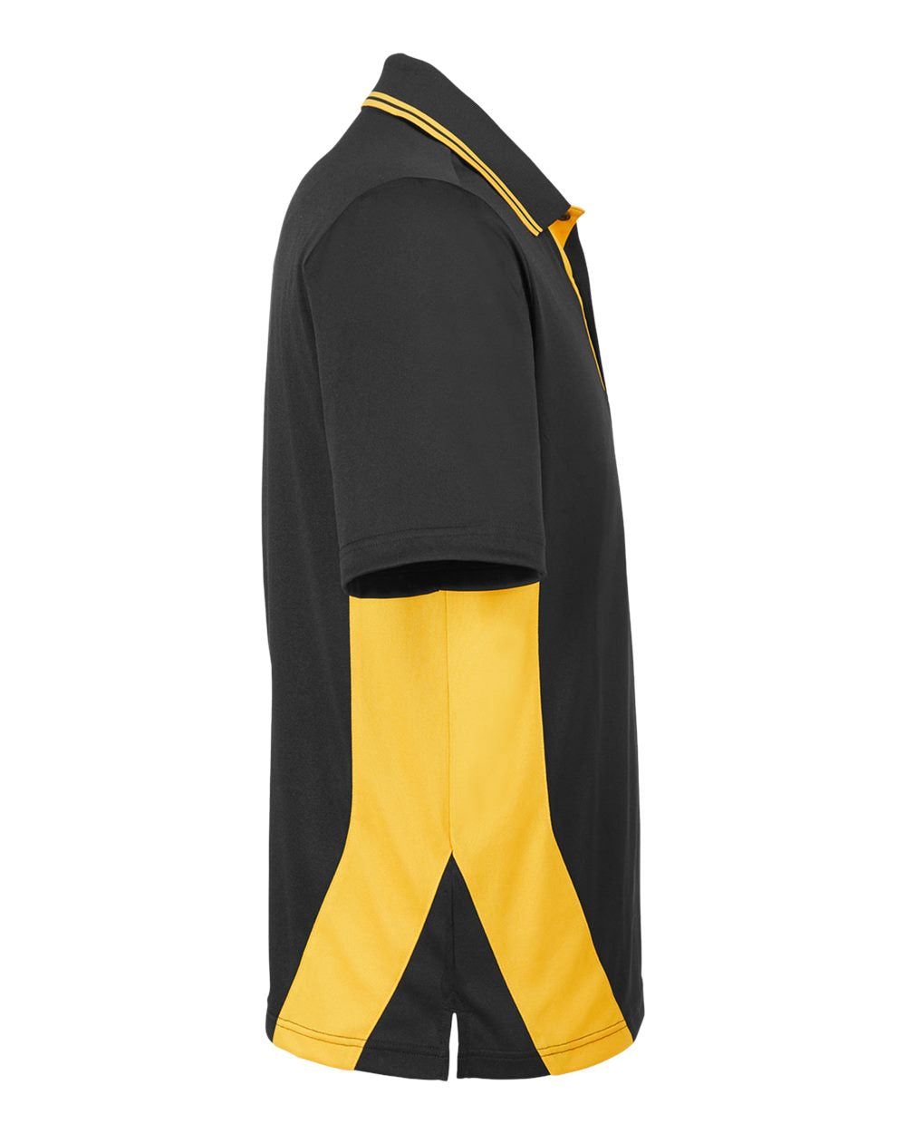 Men's Flash Snag Protection Plus IL Colorblock Polo - DirectSide - B226B9103 - Black/ Sunray Yellow