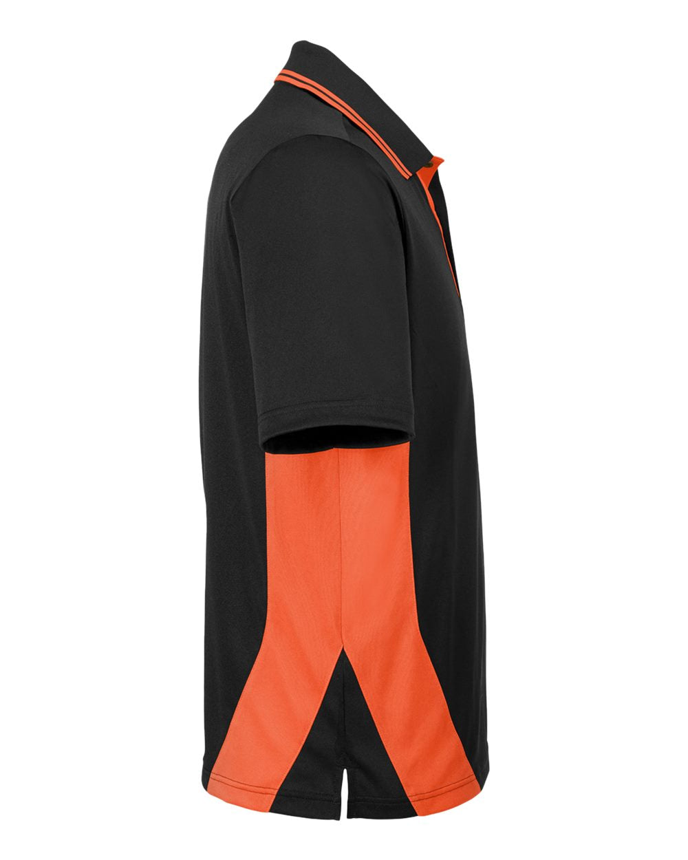 Men's Flash Snag Protection Plus IL Colorblock Polo - DirectSide - B226B9113 - Black/ Team Orange