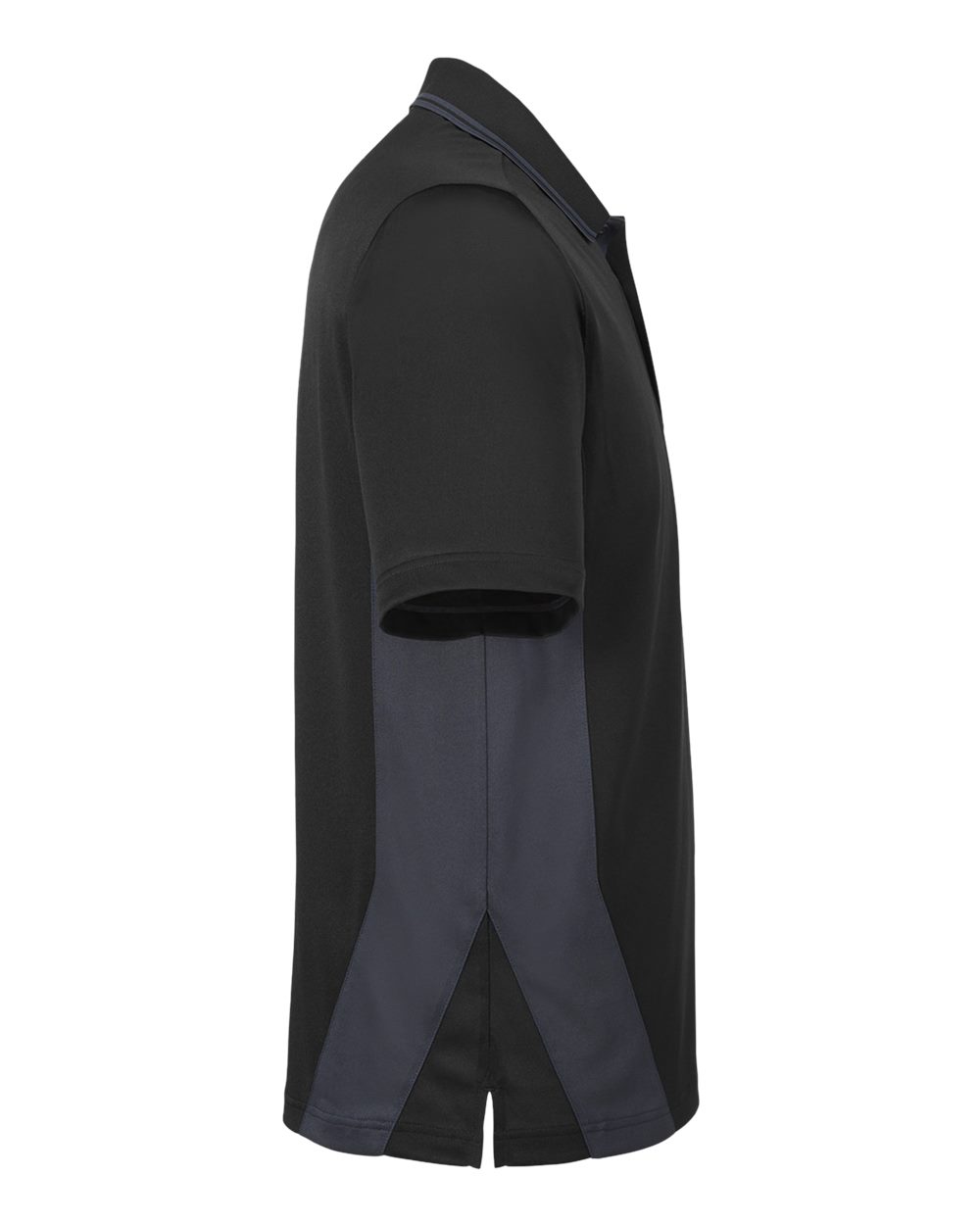 Men's Flash Snag Protection Plus IL Colorblock Polo - DirectSide - B226B9503 - Black/ Dark Charcoal