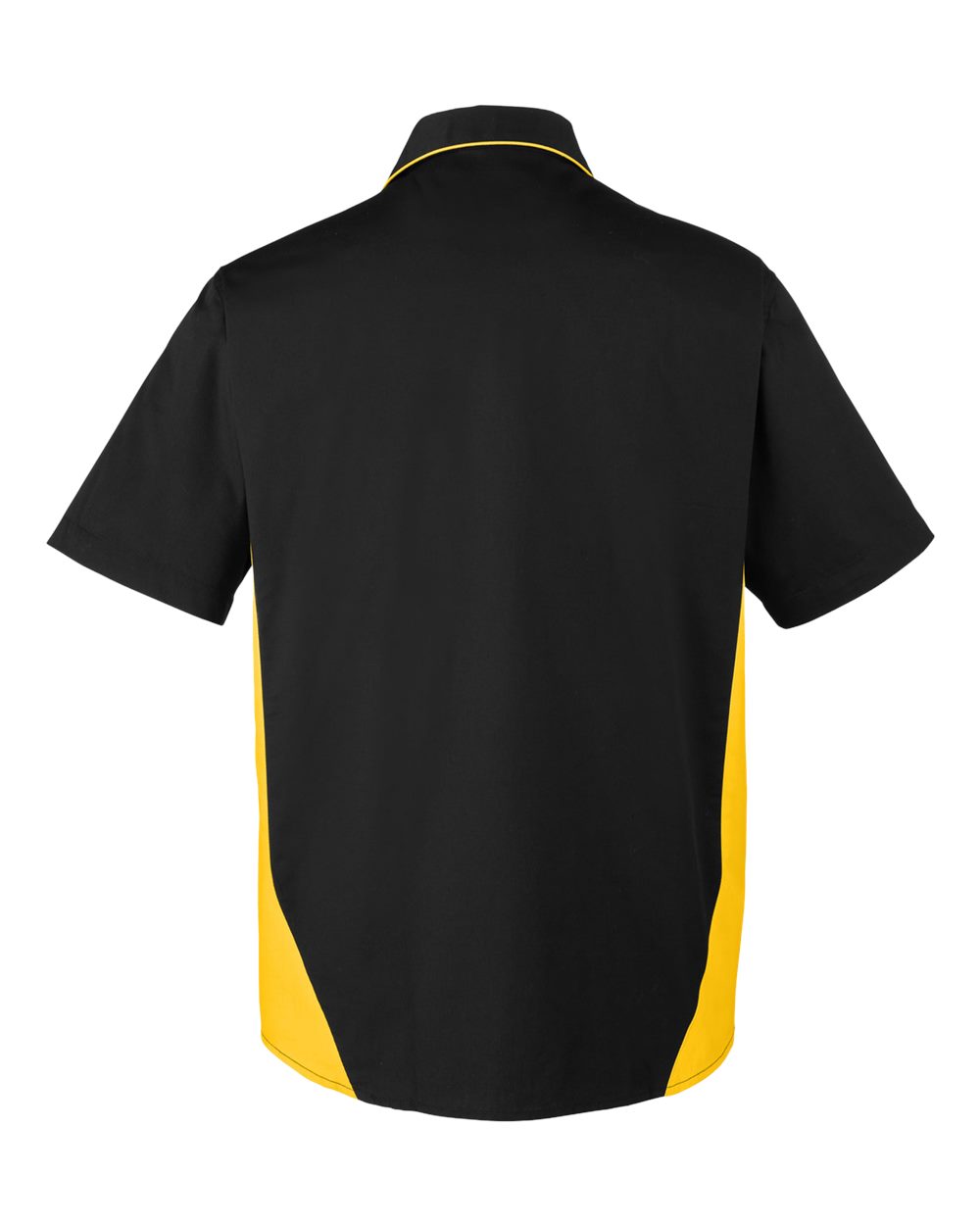 Men's Flash IL Colorblock Shirt - Back - B266B9103 - Black/ Sunray Yellow