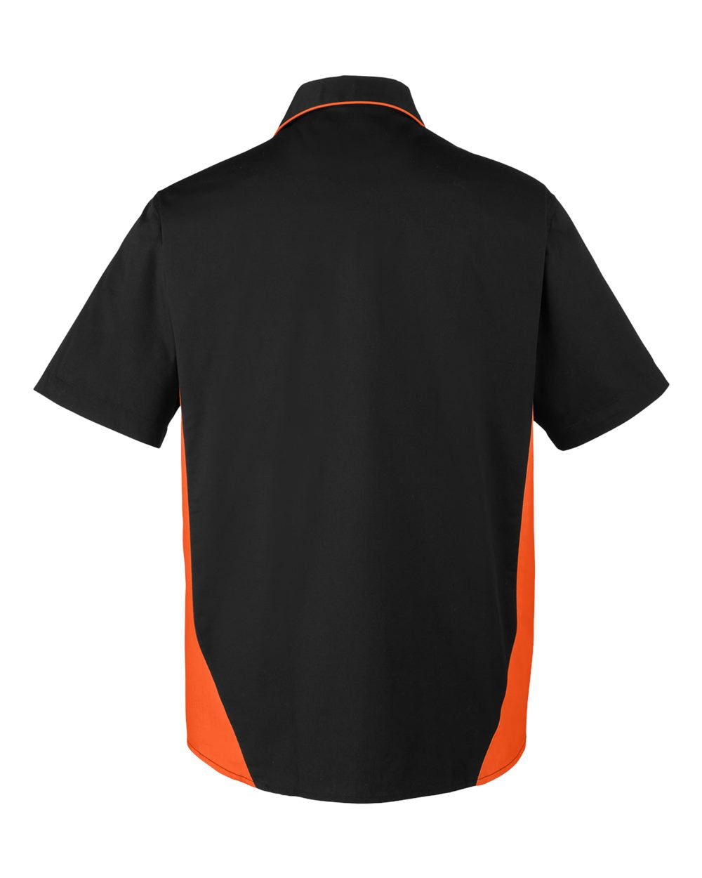Men's Flash IL Colorblock Shirt - Back - B266B9114 - Black/ Team Orange