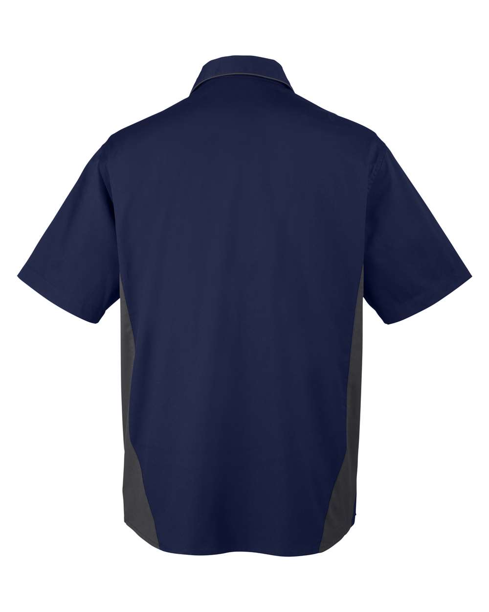 Men's Flash IL Colorblock Shirt - Back - B266B9654 - Dark Navy/ Dark Charcoal