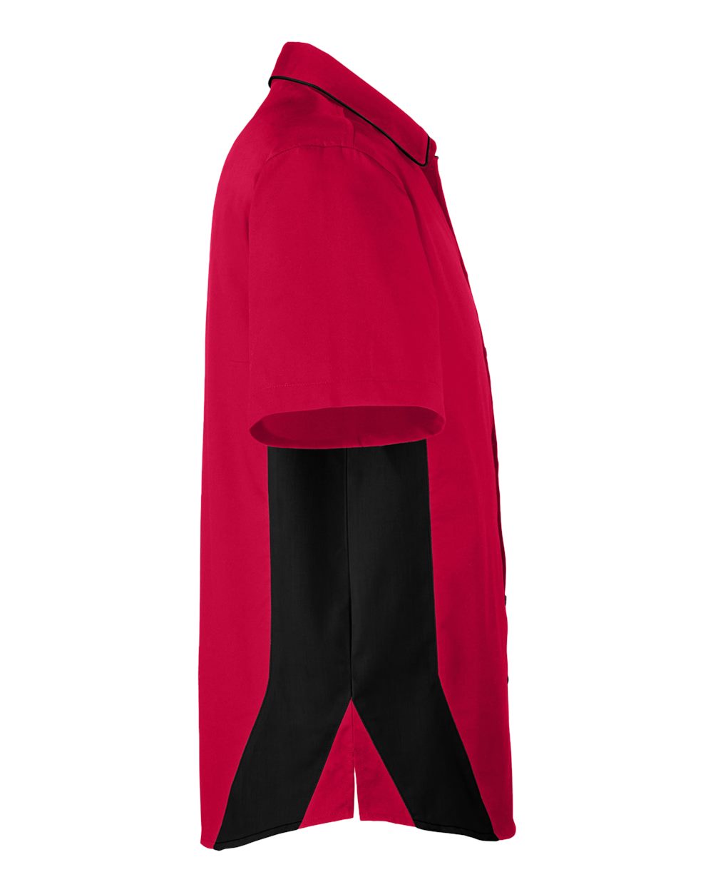Men's Flash IL Colorblock Shirt - DirectSide - B266B9704 - Red/ Black