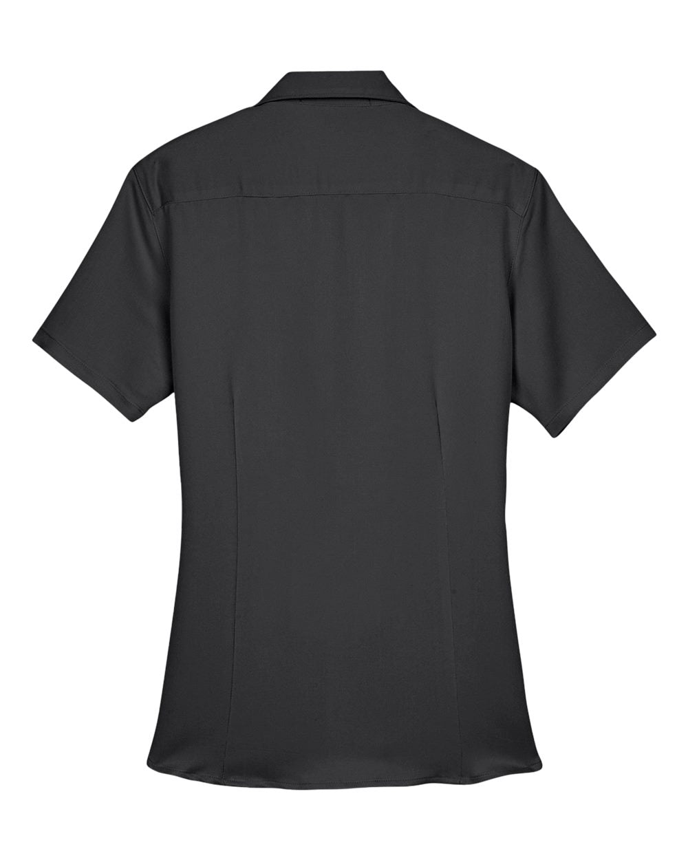 Women's Bahama Cord Camp Shirt - Back - B254B9503 - Black