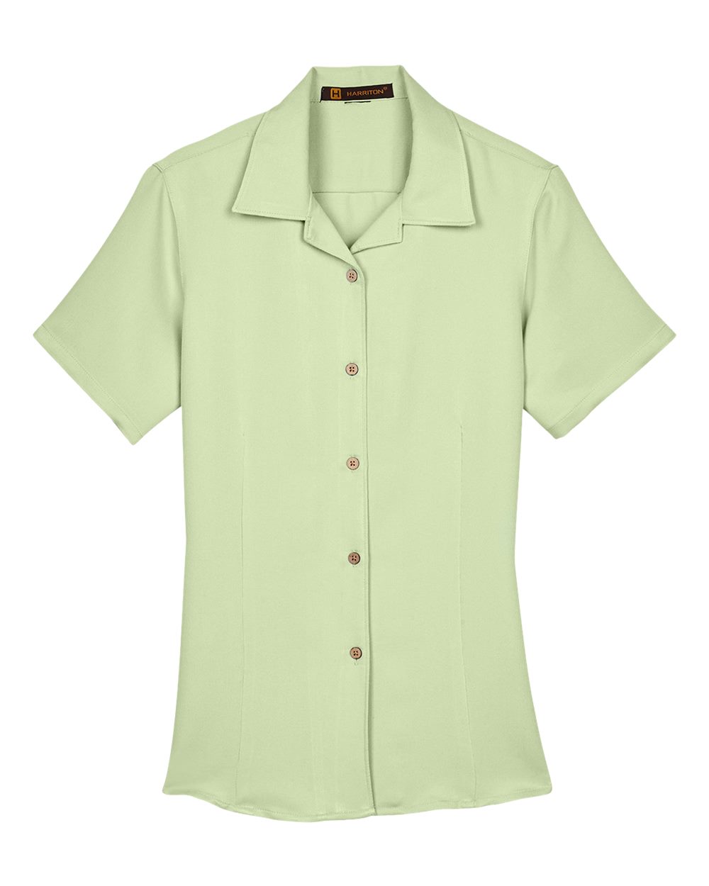 Women's Bahama Cord Camp Shirt - Front - B254B9543 - Green Mist