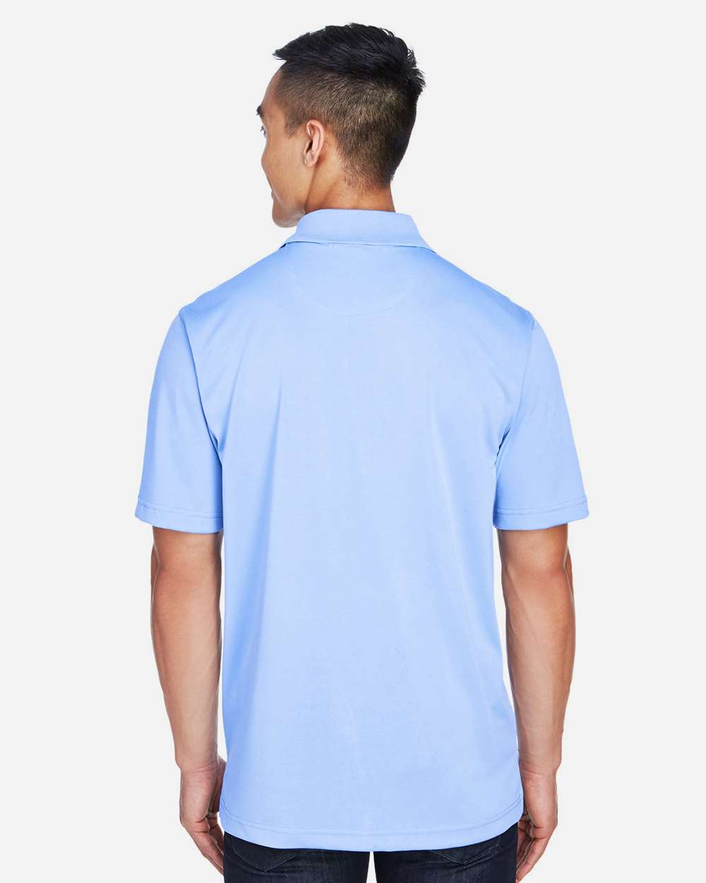 Men's Advantage Snag Protection Plus IL Snap Placket Polo - OnModelBack - B211B9253 - Industry Blue