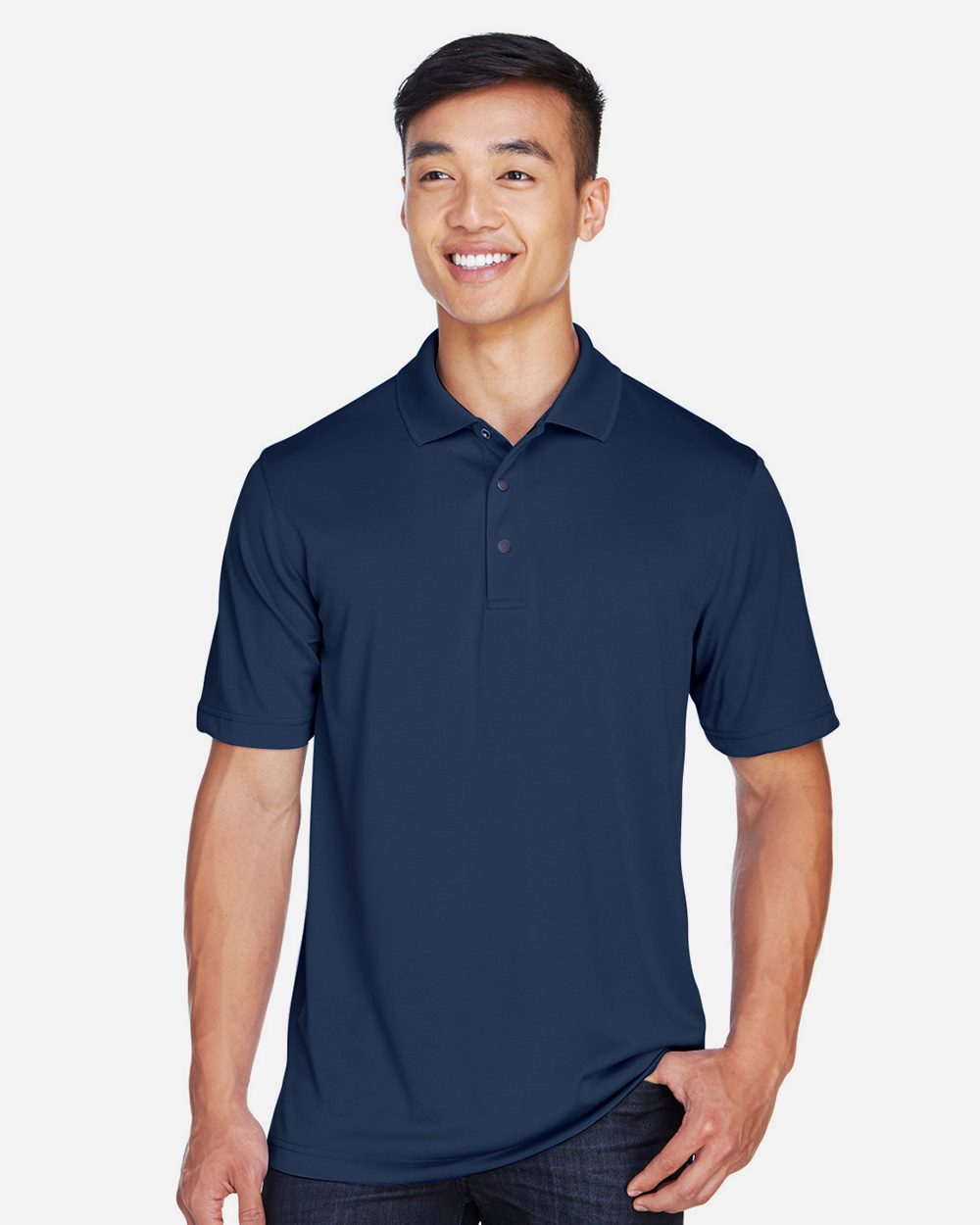 Men's Advantage Snag Protection Plus IL Snap Placket Polo - styleImage