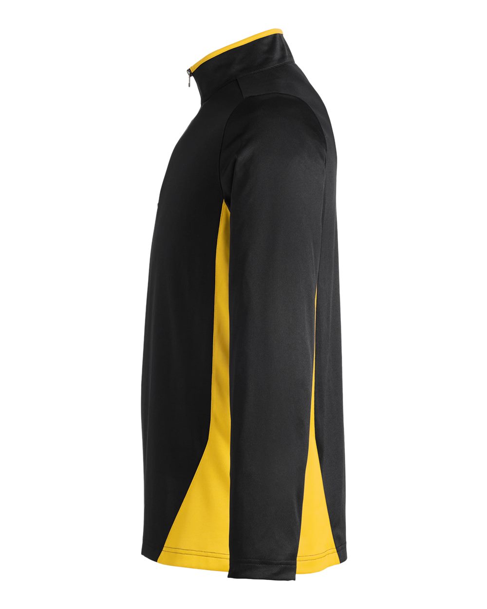 Men's Flash Snag Protection Plus IL Colorblock Quarter-Zip Pullover - DirectSide - B297B9103 - Black/ Sunray Yellow