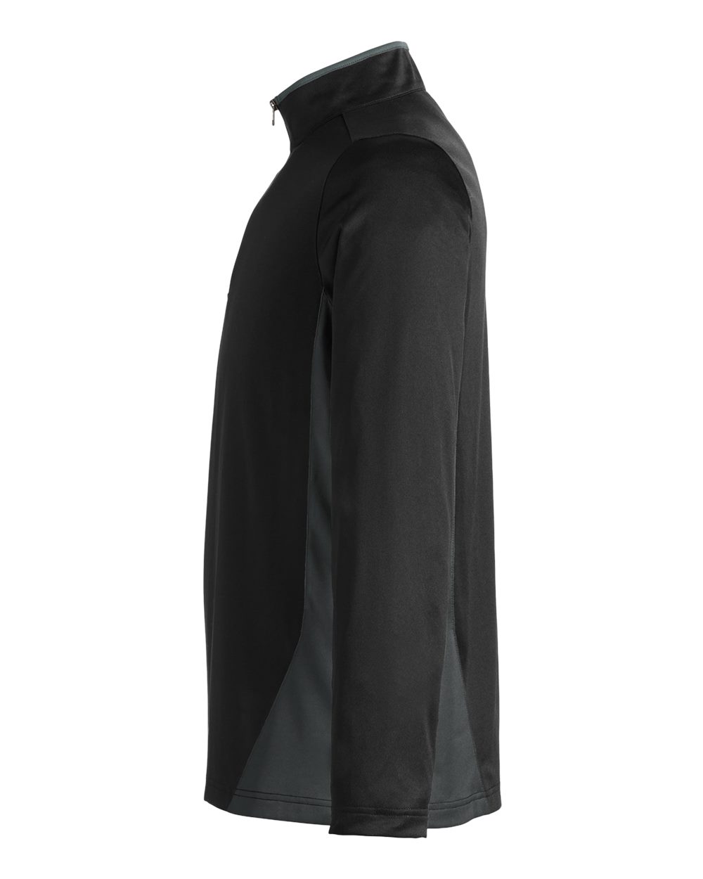 Men's Flash Snag Protection Plus IL Colorblock Quarter-Zip Pullover - DirectSide - B297B9503 - Black/ Dark Charcoal