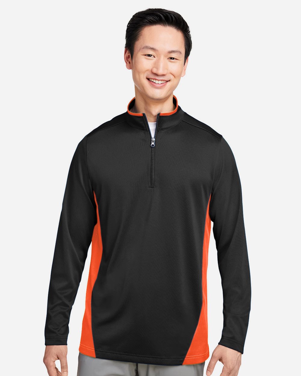 Men's Flash Snag Protection Plus IL Colorblock Quarter-Zip Pullover - styleImage