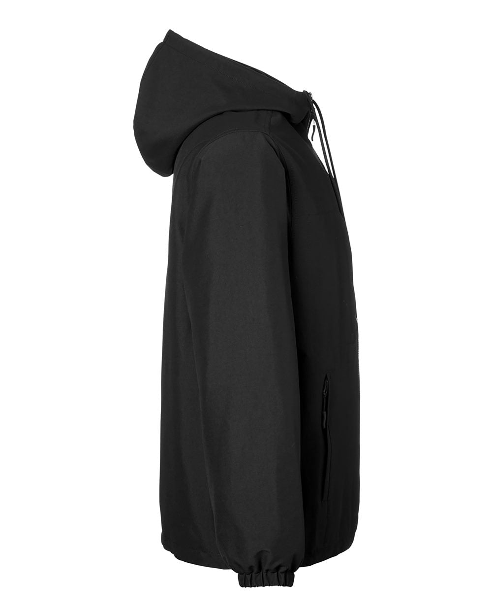 Unisex Flex Twill Hooded Jacket - DirectSide - B286B9502 - Black