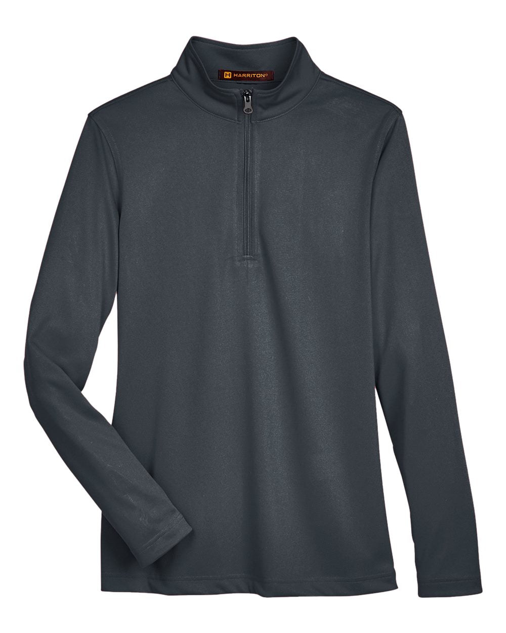 Women's Advantage Snag Protection Plus Quarter-Zip Pullover - Front - B289B9592 - Dark Charcoal