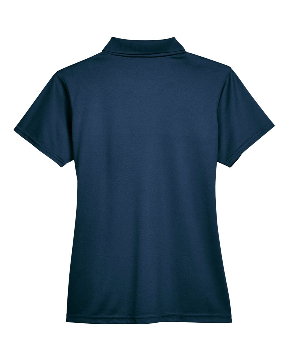 Women's Polyester Jersey Polo - Back - B210B9653 - Navy