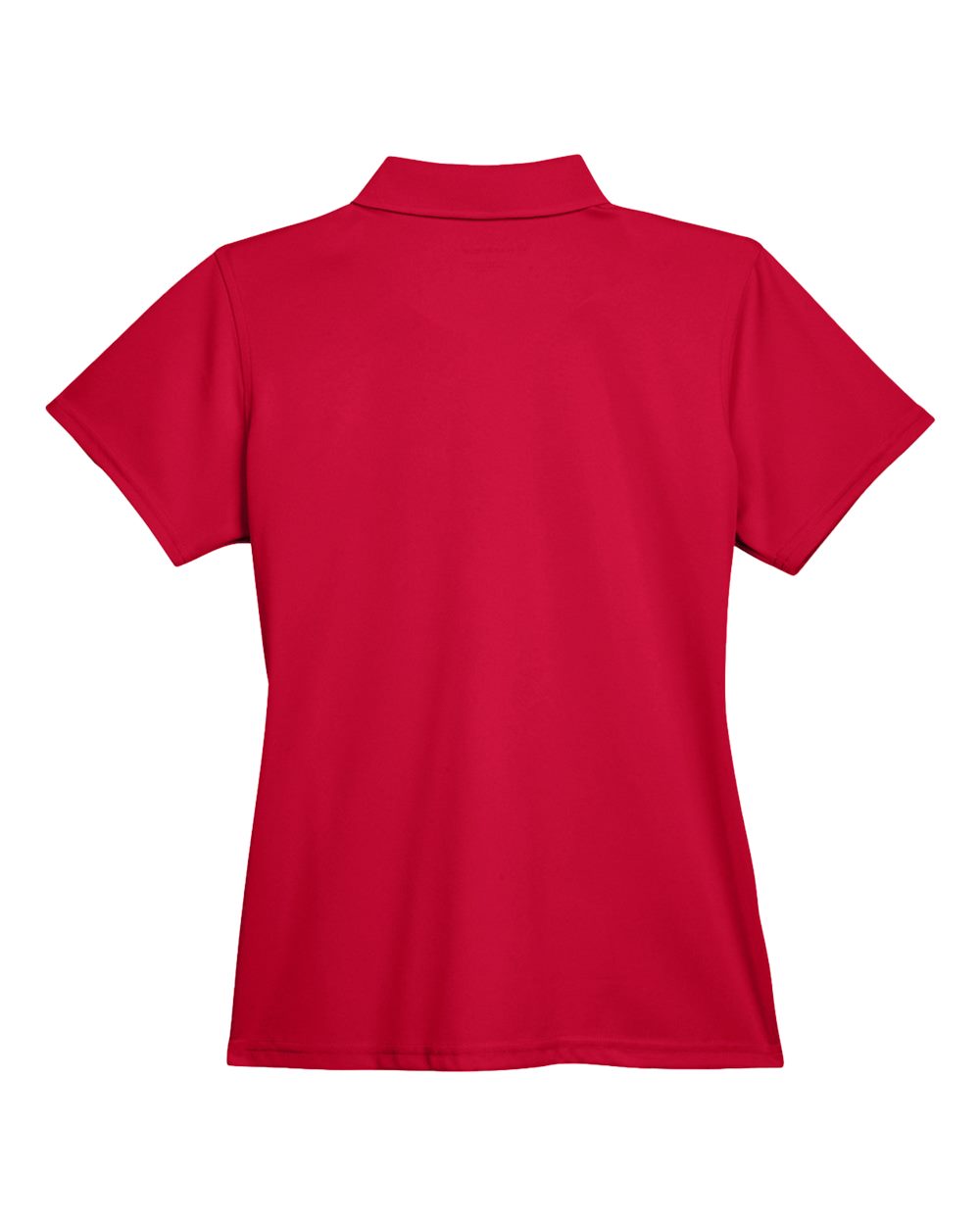 Women's Polyester Jersey Polo - Back - B210B9703 - Red