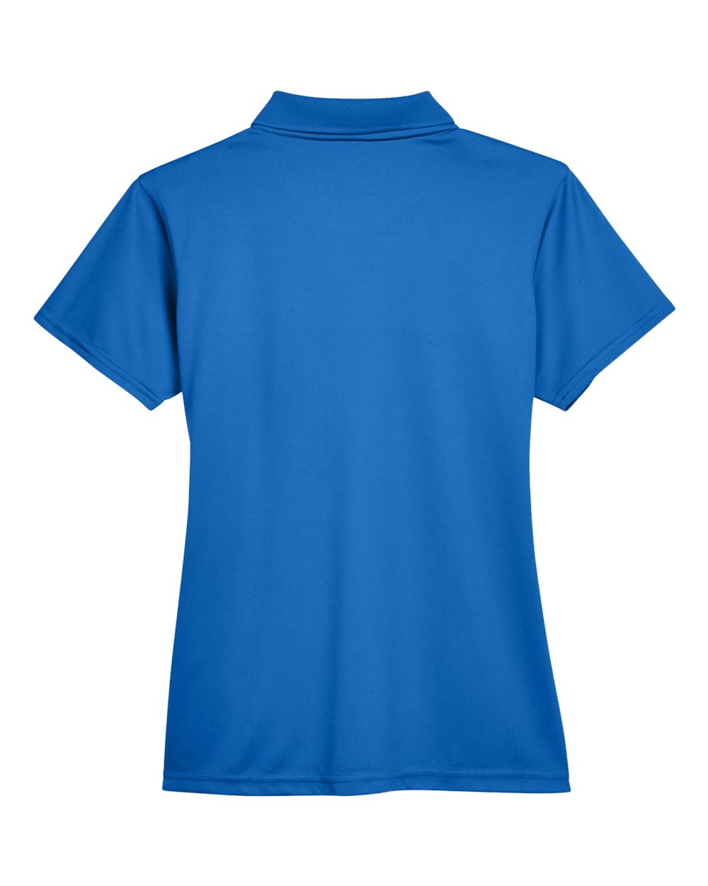 Women's Polyester Jersey Polo - Back - B210B9753 - True Royal