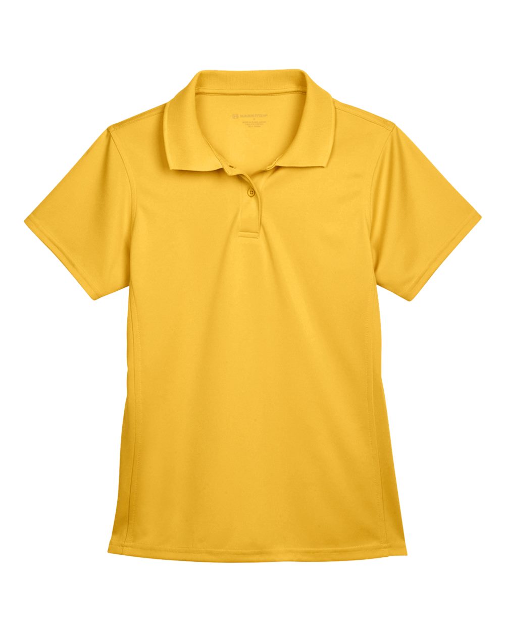 Women's Polyester Jersey Polo - Front - B210B9123 - Gold