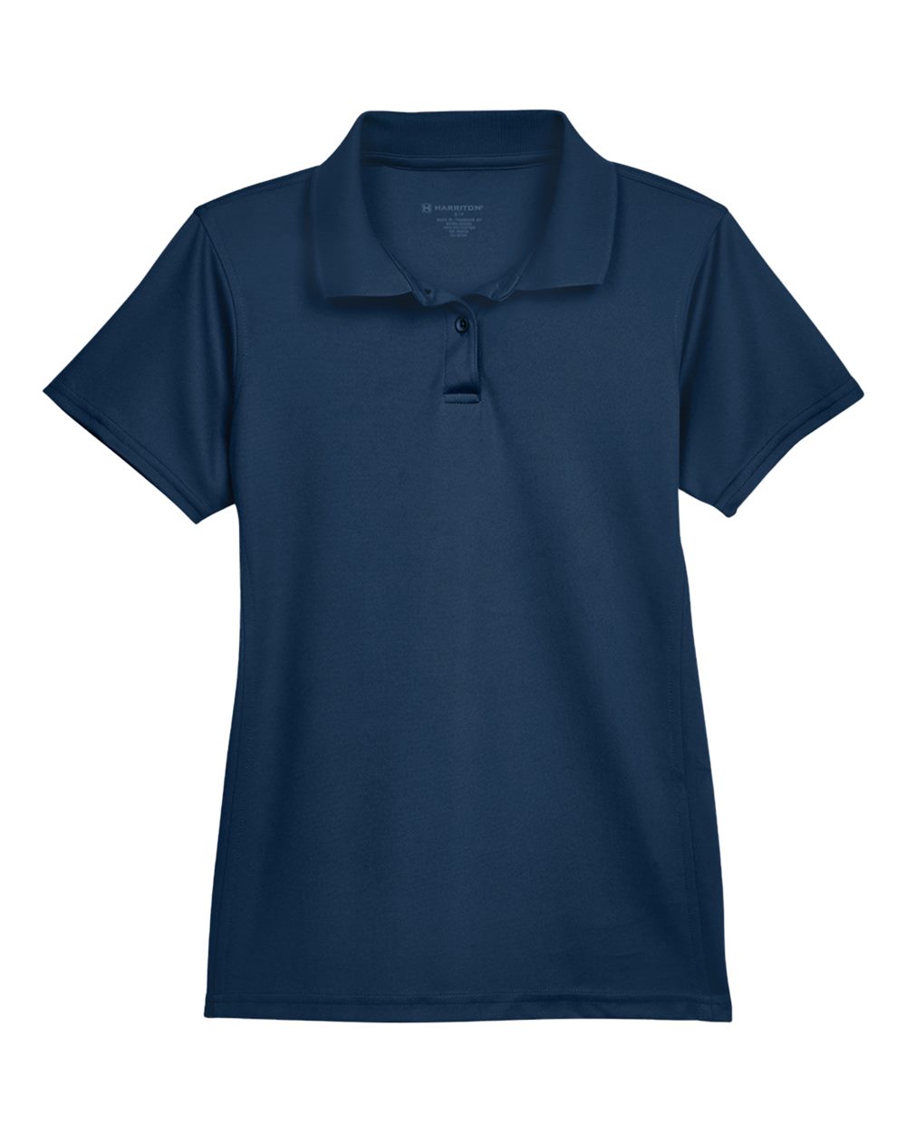 Women's Polyester Jersey Polo - Front - B210B9653 - Navy