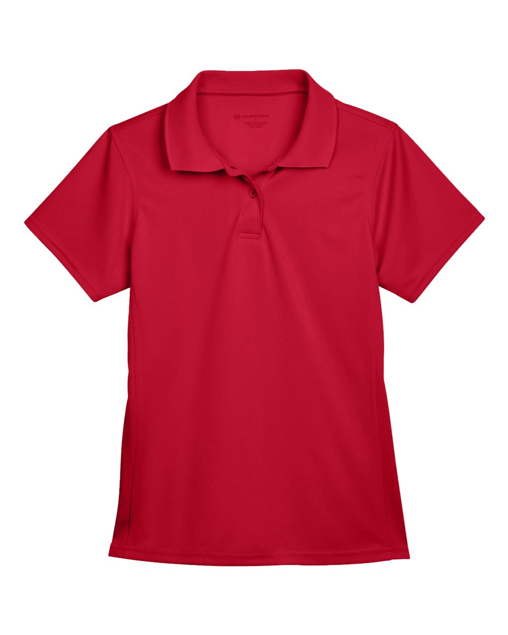 Women's Polyester Jersey Polo - Front - B210B9703 - Red