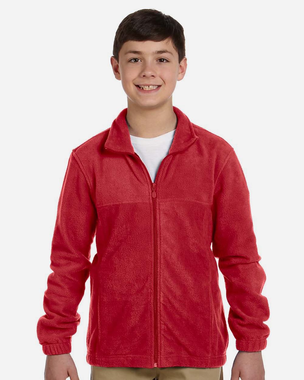 Youth Full-Zip Fleece - styleImage
