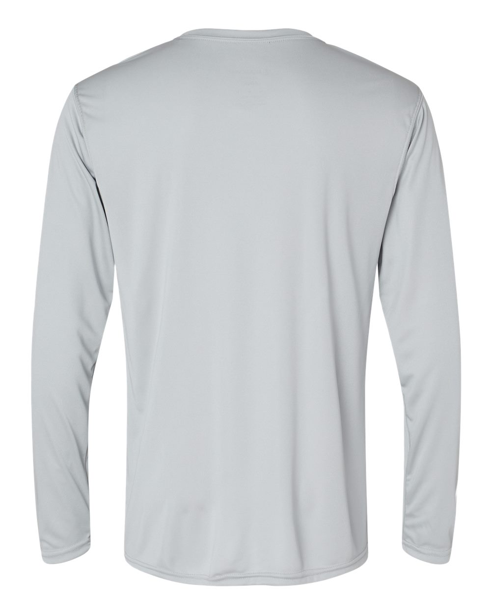 Men's Momentum Long Sleeve T-Shirt - Back - B11664353 - Silver