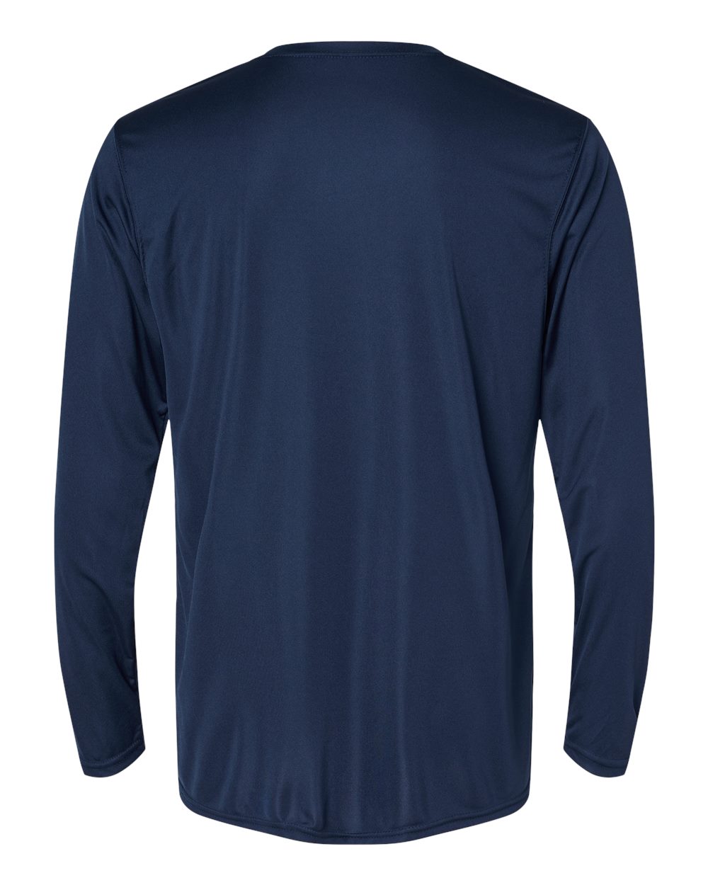 Men's Momentum Long Sleeve T-Shirt - Back - B11664653 - Navy