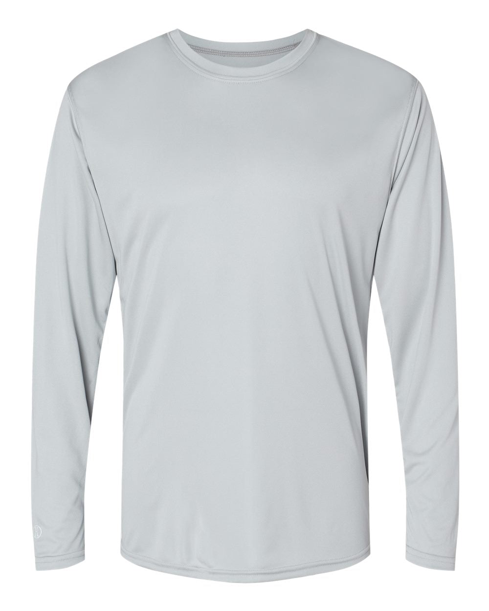 Men's Momentum Long Sleeve T-Shirt - Front - B11664353 - Silver