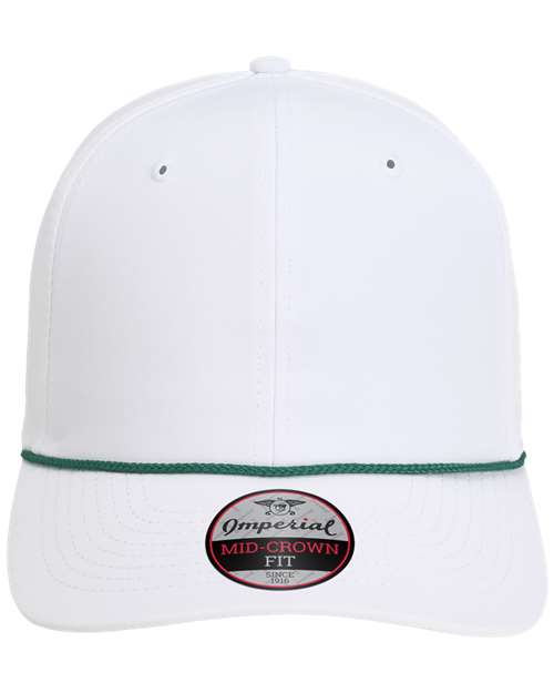 The Wingman Cap - Front - B06595540 - White/ Dark Green