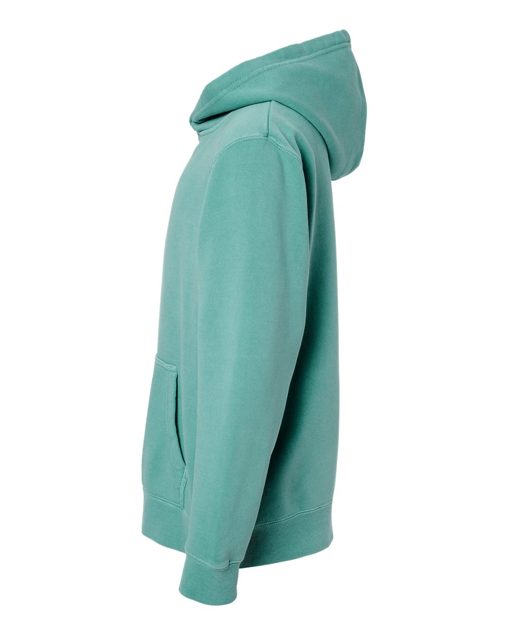 Youth Midweight Pigment-Dyed Hooded Sweatshirt - DirectSide - B11176192 - Pigment Mint